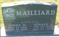 Donna Marie <I>Rung</I> Mailliard 