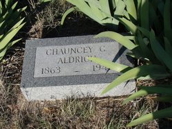 Chauncey George “Chan” Aldrich 