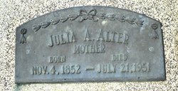 Julia A. <I>Stevenson</I> Alter 