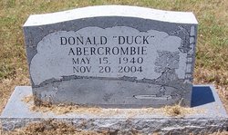 Donald “Duck” Abercrombie 