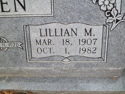 Lillian M <I>Weathington</I> Allen 