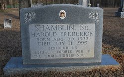 Harold Frederick Shamblin 
