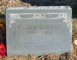 Velma Beatrice <I>Rosenbaum</I> Anderson 