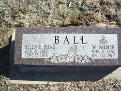 Helen Edith <I>Hoag</I> Ball 