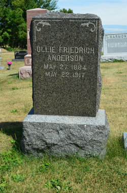 Ollie J <I>Friedrich</I> Anderson 