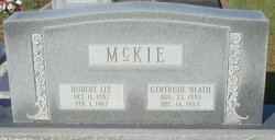 Gertrude <I>Heath</I> McKie 