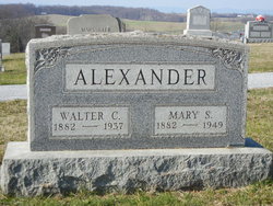 Mary Saphria <I>Debow</I> Alexander 