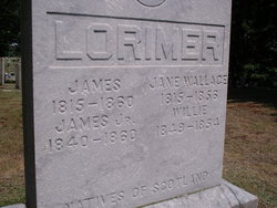 Jane <I>Wallace</I> Lorimer 