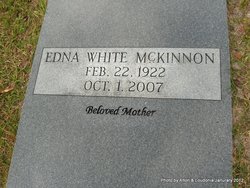 Edna <I>White</I> McKinnon 