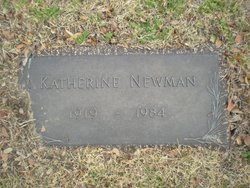 Katherine <I>Blount</I> Newman 