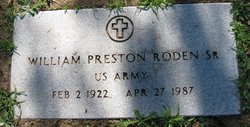 William Preston Roden Sr.
