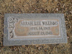 Arrah Lee <I>Smith</I> Williams 