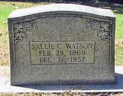 Sallie <I>Cox</I> Watson 