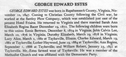 George Edward Estes 