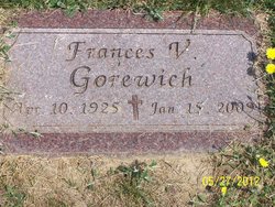 Frances V Gorewich 