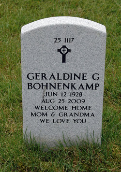 Geraldine Jeneivieve <I>Steimel</I> Bohnenkamp 