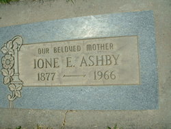 Ione Elizabeth <I>Montgomery</I> Ashby 