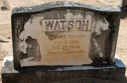 Edward Taylor Watson 