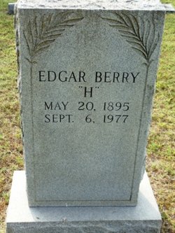 Edgar E “H” Berry 