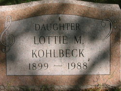 Lotti May <I>Thornton</I> Kohlbeck 
