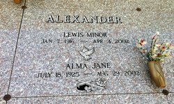 Alma Jane <I>Wilson</I> Alexander 