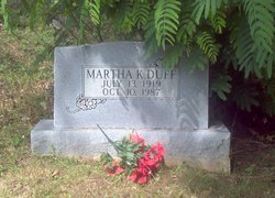 Martha Kathleen Duff 