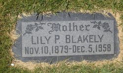 Lily Eliza <I>Parker</I> Blakely 