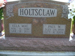 Ella Mae <I>O'Haver</I> Holtsclaw 