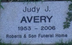 Judy J <I>Ellington</I> Avery 