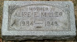Alice Emma <I>Zoller</I> Miller 