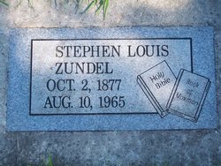 Stephen Louis Zundel 