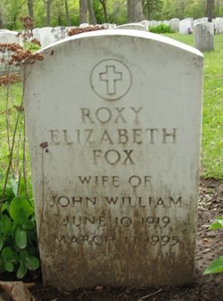 Roxy Elizabeth <I>Vine</I> Fox 