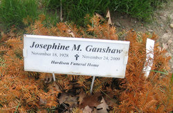 Josephine May “Jo” <I>Hillman</I> Ganshaw 