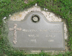 Melvina Rose <I>Hillman</I> Claude 