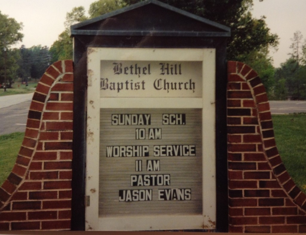 Bethel Hill Baptist Church Cemetery