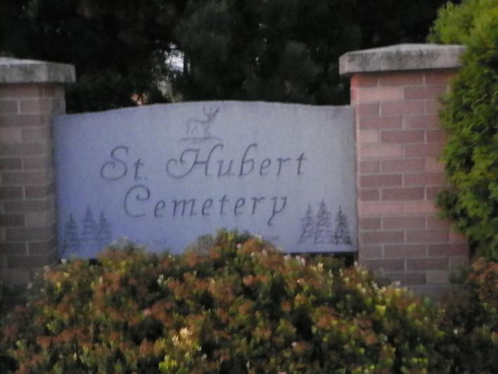 Saint Hubert Cemetery