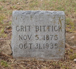 Alfred Crittenden “Crit” Bittick 