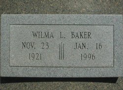 Wilma L. <I>Brown</I> Baker 