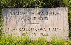 Ida Mason <I>Backus</I> Wallach 