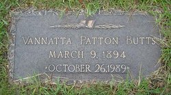 Vannatta Lee <I>Patton</I> Butts 