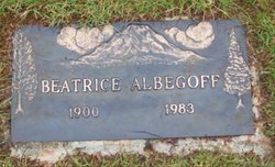 Beatrice <I>Thomas</I> Albegoff 