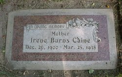 Irene Margarite <I>Burns</I> Caine 