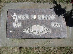 Bessie Edna “Bess” <I>McDougall</I> Miller 