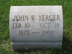 John W Yerger 