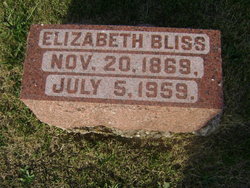 Elizabeth Bliss 