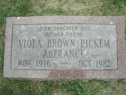 Viola L Brown Pickem AuFrance 