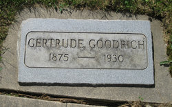 Ella Gertrude “Gertie” <I>Burd</I> Goodrich 