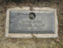 Esther <I>Nickrand</I> Allen 