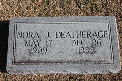 Nora Lee <I>Joyce</I> Deatherage 