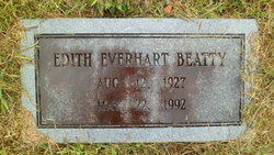 Edith <I>Everhart</I> Beatty 